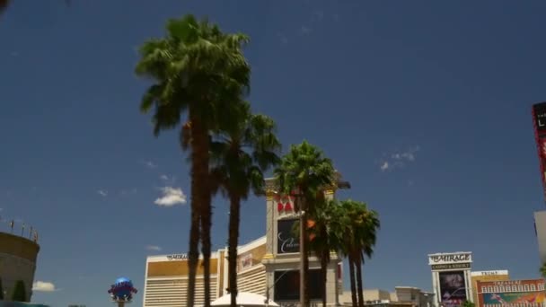 Las vegas Straßenleben. — Stockvideo