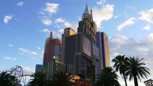 Vita di strada di Las Vegas. — Video Stock