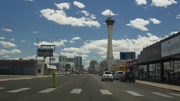 Las Vegas vie de rue . — Video