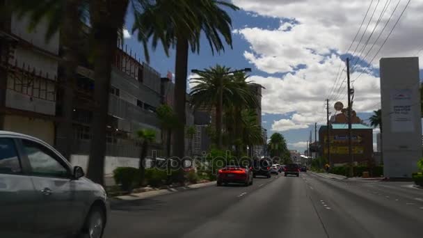 La vida callejera de Las Vegas . — Vídeo de stock
