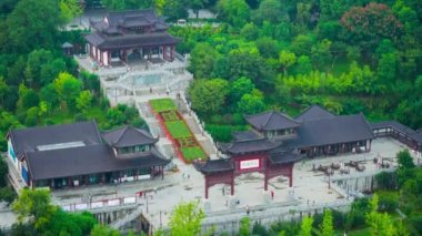 Wuhan yürüyen defne köprü panorama