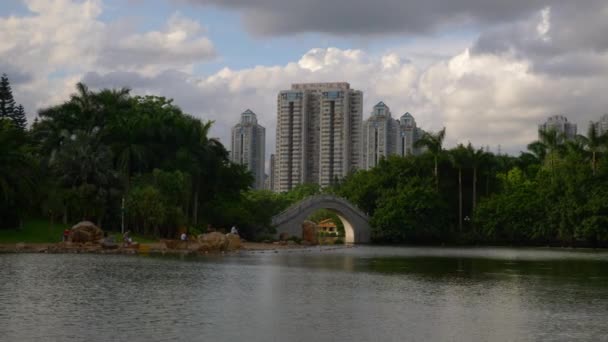 Město shenzhen Čína — Stock video