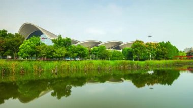 Çin, Wuhan şehrinin 4k şehir manzaralı görüntüleri.