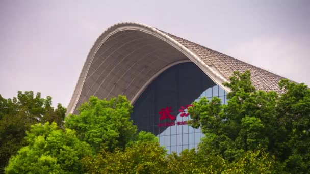 Stadsgezicht Beelden Van Wuhan Stad China — Stockvideo