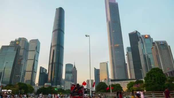 Tráfego Diurno Nas Ruas Xangai Com Pessoas Imagens China — Vídeo de Stock