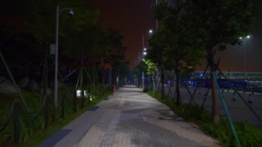 Shen Zhen cityscape 4k görüntüleri panorama