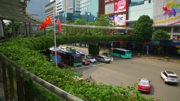 Panorama Paisagem Urbana Shen Zhen — Vídeo de Stock