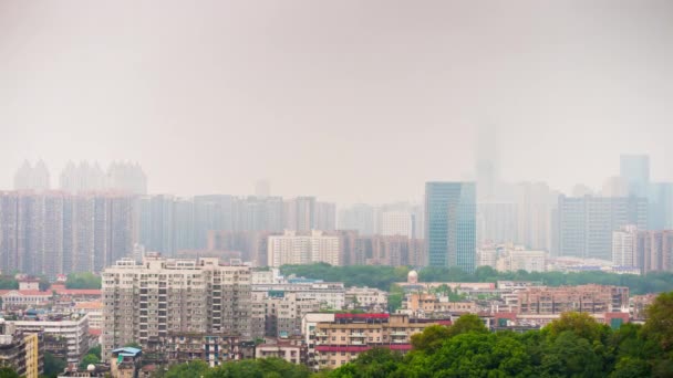 Imágenes Paisajes Urbanos Ciudad Wuhan China — Vídeo de stock