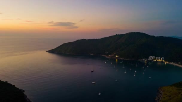 James Bond Island Coucher Soleil Phang Nga Phuket Thaïlande — Video
