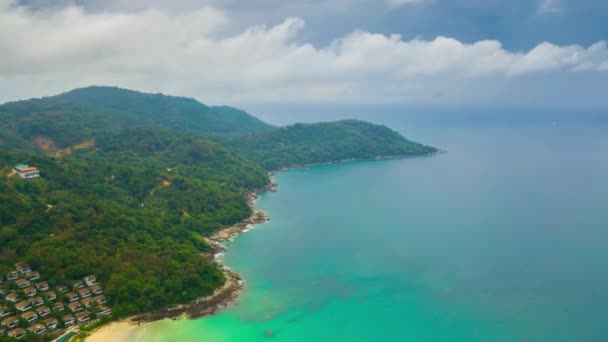 James Bond Island Phang Nga Phuket Thailandia — Video Stock