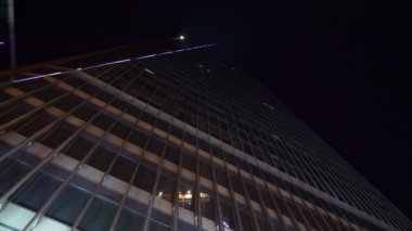 Shen Zhen cityscape görüntüleri gece zaman panorama