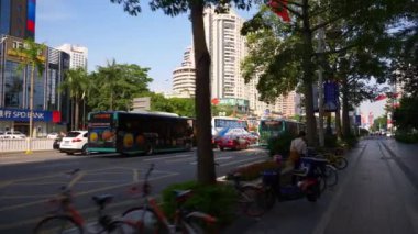 Shen Zhen cityscape Rating insanların görüntüleri manzara