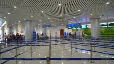 Shenzhen Shekou cruise Merkezi iç turistler 4k Çin ile