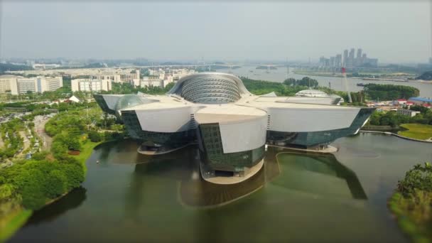 2019年7月26日 广东科学中心成立 亚洲最大的科学教育基地 国际科学和技术交流平台 — 图库视频影像