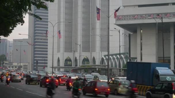 Kuala Lumpur Malaysia September 2018 Dag Tid Kuala Lumpur City — Stockvideo