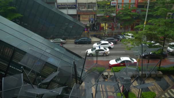 Kuala Lumpur Malásia Setembro 2018 Hora Dia Kuala Lumpur Centro — Vídeo de Stock