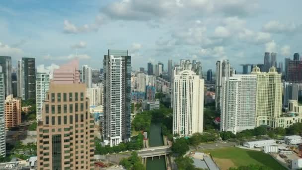 싱가포르 하향식 파노라마 — 비디오