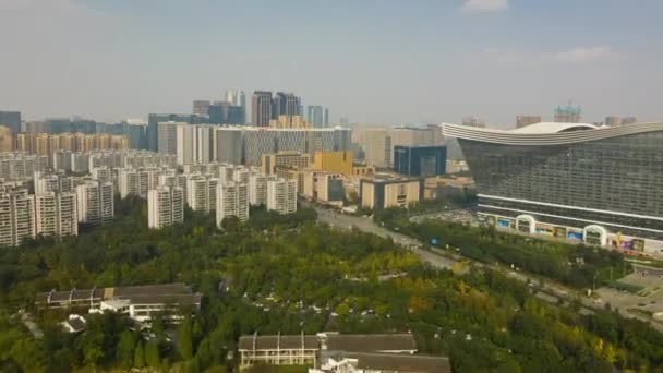 Chengdu China Kwiecień Timelapse Chengdu New Century Global Center Chengdu — Wideo stockowe