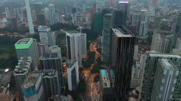 Kuala Lumpur Malaisie Septembre 2019 Journée Ensoleillée Kuala Lumpur Panorama — Video