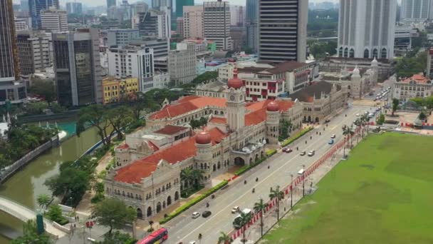 2018 Kuala Lumpur Malaysia September Sunshine Day Kuala Lumpur Downtown — 비디오