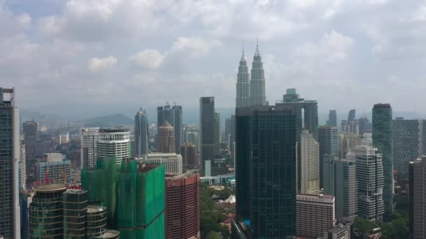 Kuala Lumpur Malasia Septiembre 2019 Día Soleado Kuala Lumpur Panorama — Vídeos de Stock