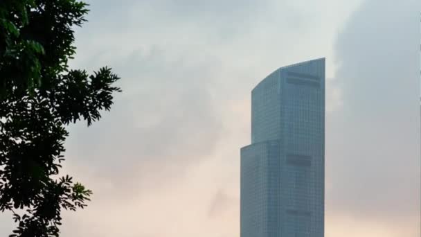 広州の街並みの空中パノラマ 4K映像中国 — ストック動画