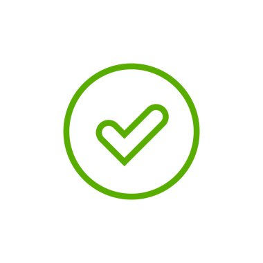 Kene yeşil işareti öğesi