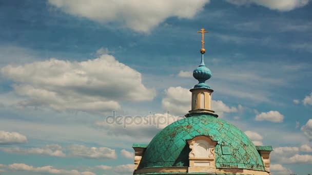 Csodálatos ortodox egyház time-lapse — Stock videók