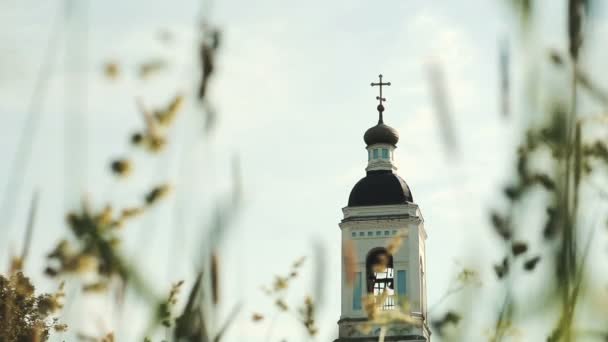 Magnifika ortodoxa kyrka — Stockvideo