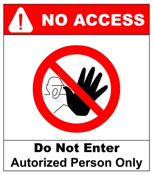 矢量圆圈禁止的标志仅限会员或禁止进入禁区签到谨慎区 — 图库矢量图片