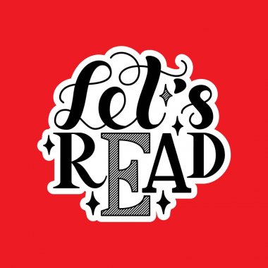 Let okunur. İlham ve motivasyon tırnak. El mürekkep yazı boyalı. El yazı ve tasarımlarınız için özel tipografi