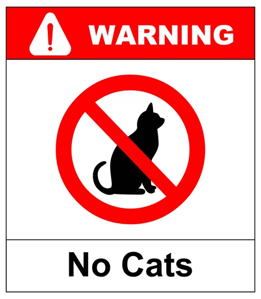 猫を除く。記号の位置またはこの時点でペットや領土のエントリを禁止します。. — ストックベクタ