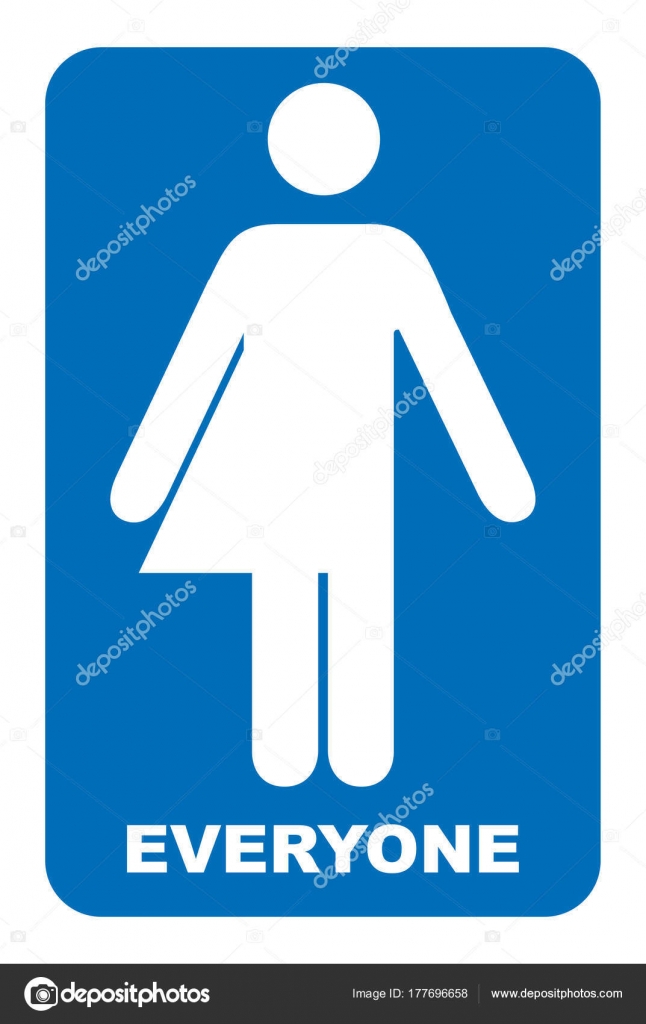 Gender Neutral Sign Transgender Restroom Sign Vector Illustration Simple Bathroom Sign Vector Design Gender Neutral Sign Transgender Restroom Sign Vector Illustration Simple Bathroom Sign Vector Design
