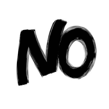 Kelime sanatı yok. Simge beyazda izole edildi. Evet, elle çizilmiş yazı. Web, yazdırma, çıkartma, düğmeler için vektör illüstrasyonu