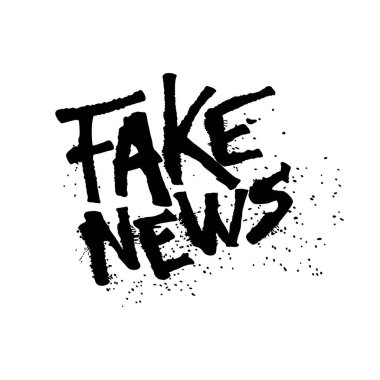 Vektör el çizimi illüstrasyon. Beyaza izole edilmiş su sıçramaları olan etkileyici bir el yazısı. Sözcükler uydurma. Poster ve kartpostal için fikir.