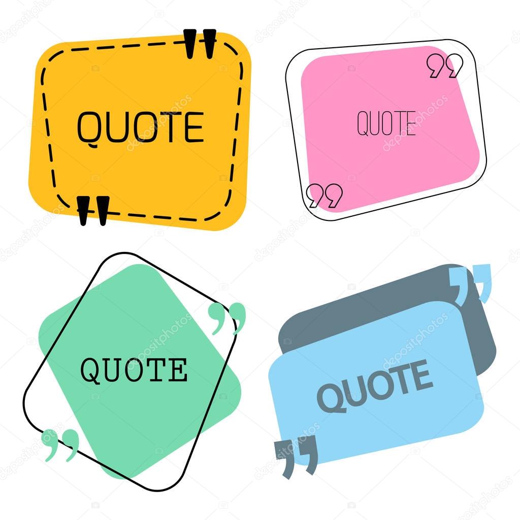 quotes frame and sign set