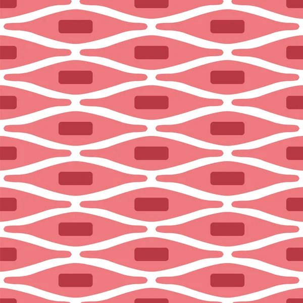 Tissu musculaire motif sans couture — Image vectorielle