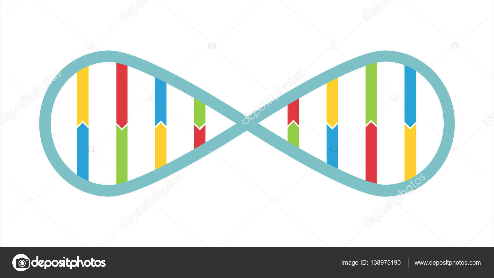 無限大記号の Dna 螺旋 ストックベクター C Greenvector 無限大記号の Dna 螺旋 ストックベクター C Greenvector