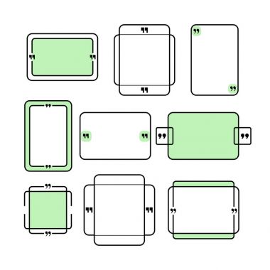 tırnak kutusu kümesi
