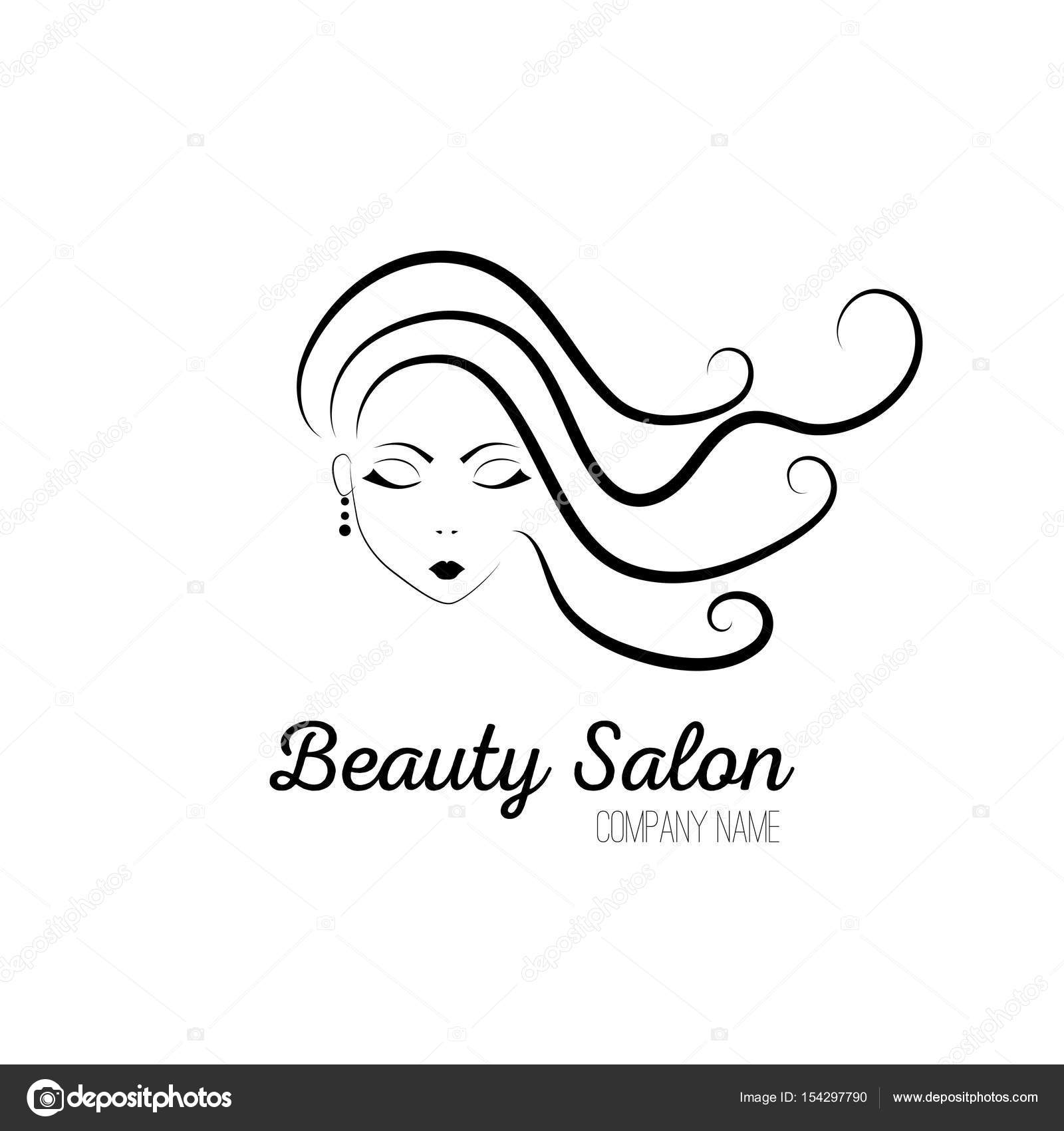 Hair sketch woman hairstyle pencil drawing Vector Image