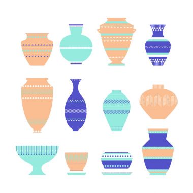Çanak çömlek Icon set
