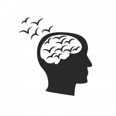 depresyon ruhsal hastalık simgesi