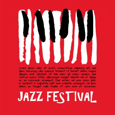 Grunge piyano klavye