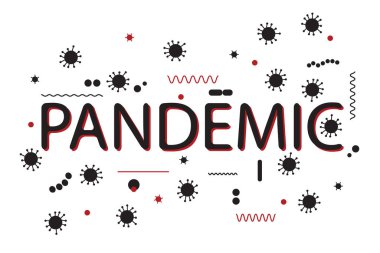 Salgın hastalık salgını Coronavirus vektör örüntüsü