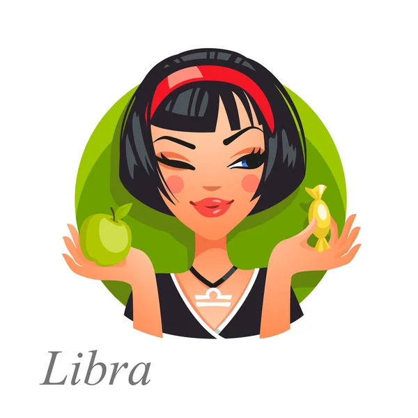 Libra αστρολογικό σύμβολο — Διανυσματικό Αρχείο