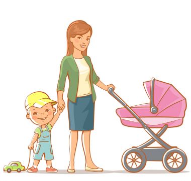 aile portre birlikte