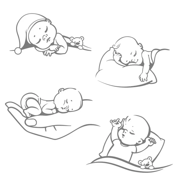 Uyuyan bebek seti.