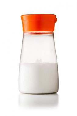 Msg (monosodyum Glutamat) lezzet artırıcı plastik bir shaker 