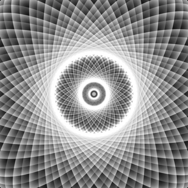 Psichedelico ottica spin illusione sfondo . — Foto Stock
