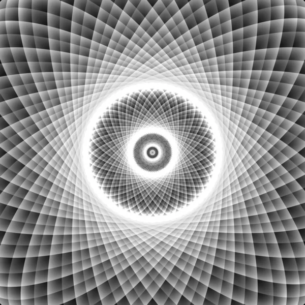 Psychedelische optische Spin-Illusion Hintergrund. — Stockfoto